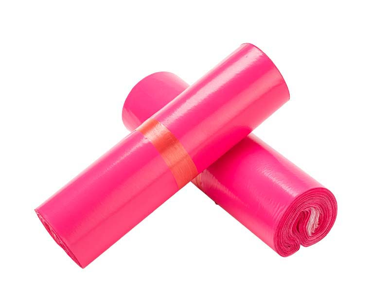 江源玫红色快递袋-02